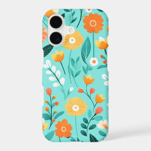 Cute Spring Floral Colourful Wildflower Pattern