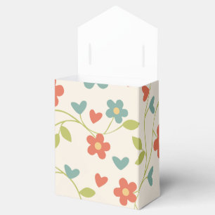 Cute Spring Flowers Favour Box