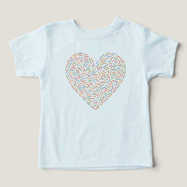 Cute Sprinkle Heart | Baby Sprinkle (Design Front)