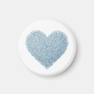 Cute Sprinkle Heart   Baby Sprinkle Magnet