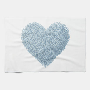 Cute Sprinkle Heart   Baby Sprinkle Tea Towel