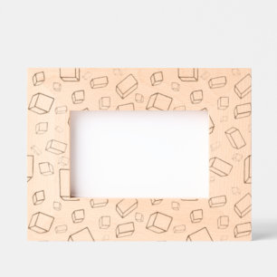 Cute Square Block Pattern Kids Photo Etched Frames