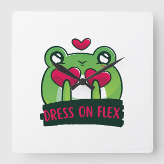 Cute Square Wall Clock