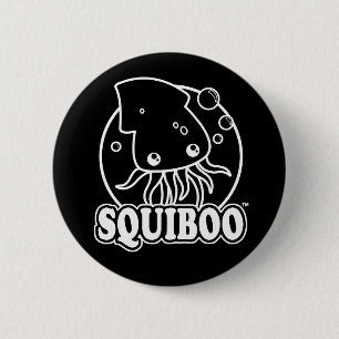 Cute Squid Button