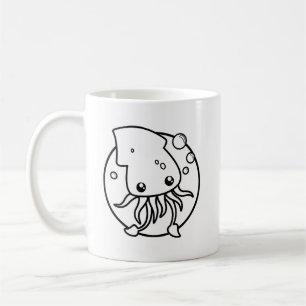 Cute Squid Coffee Mug