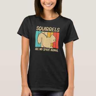 Cute Squirrel For Men Women Squirrel Pet Rodent T-Shirt