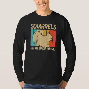 Cute Squirrel For Men Women Squirrel Pet Rodent T-Shirt