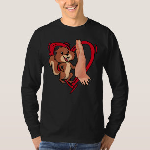 Cute Squirrel Love Squirrel Mum Squirrel Whisperer T-Shirt