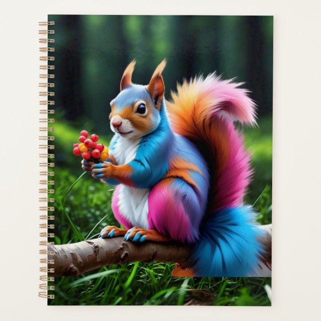Cute Squirrel On The Branch-19274 Planner (Front)