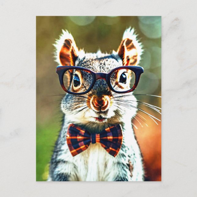 Cute Squirrel Postcard (Front)