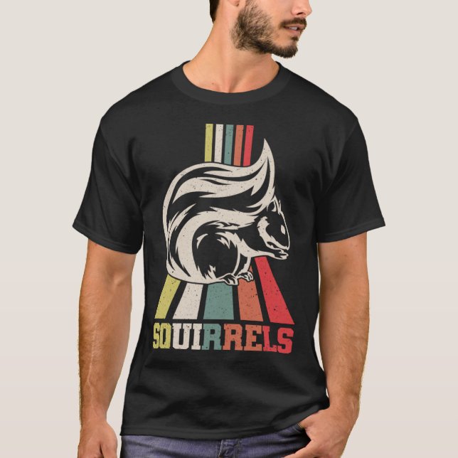 Cute Squirrel Rodent  Squirrels  1 T-Shirt (Front)
