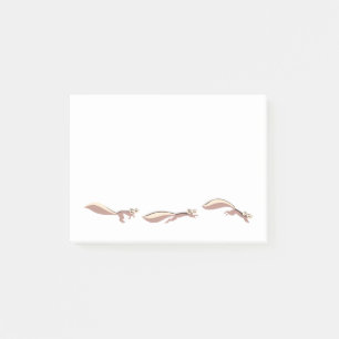 Cute Squirrel Running and Leaping Post-it Notes