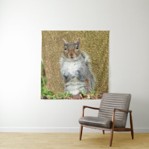 Cute Squirrel Tapestry