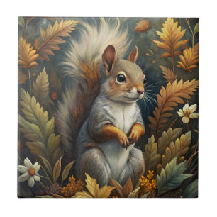 Cute Squirrel Tile