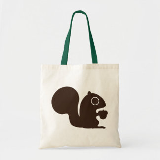 Cute Squirrel with Nut | Woodland Animal Wildlife Tote Bag