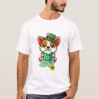 Cute St. Patrick’s Day Dog Tee