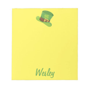 Cute St. Patrick's Day Notepad