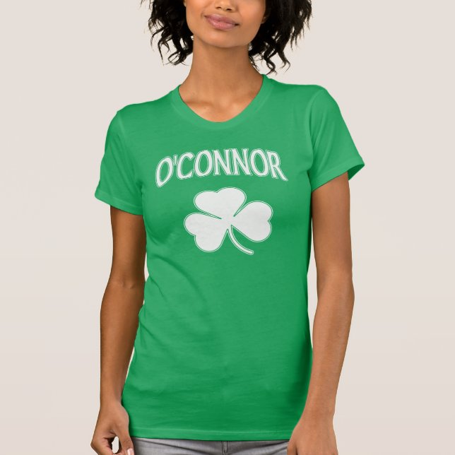 Cute St Patricks Day O'Connor Irish T-Shirt (Front)