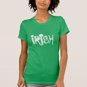 Cute St Patricks Day top for women   Shamrocks
