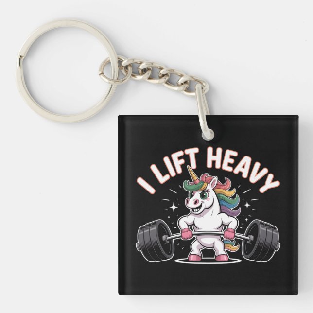 Cute Stacked Kawaii Cats – “Wow!! Hi” Key Ring (Front)