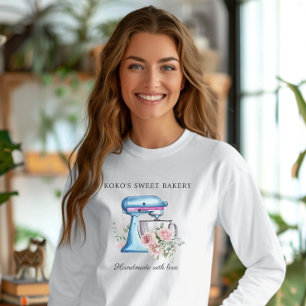 Cute Stand Mixer Bakery Staff T-Shirt Tri-Blend Shirt