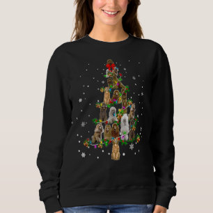 Cute Standard Poodle Dog Christmas Tree Decor Xmas Sweatshirt