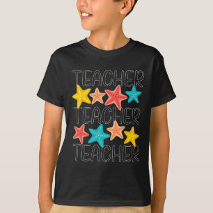 Cute Starfish Teacher Ocean Animal Summer Vacation T-Shirt