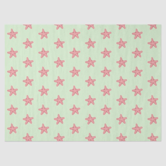  Cute starfish  Tissue Paper (Front)