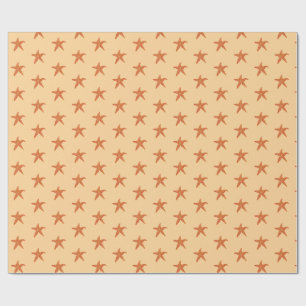  Cute starfish  Wrapping Paper