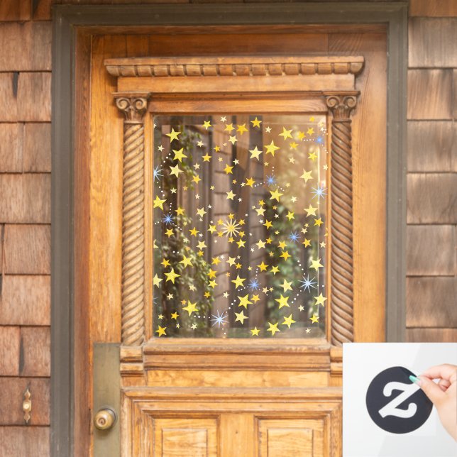 Cute Stars Christmas & New Year's Eve Decorative (Home Door)