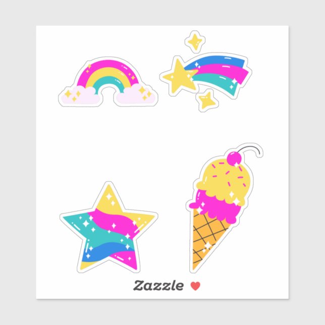 Cute Sticker (Sheet)