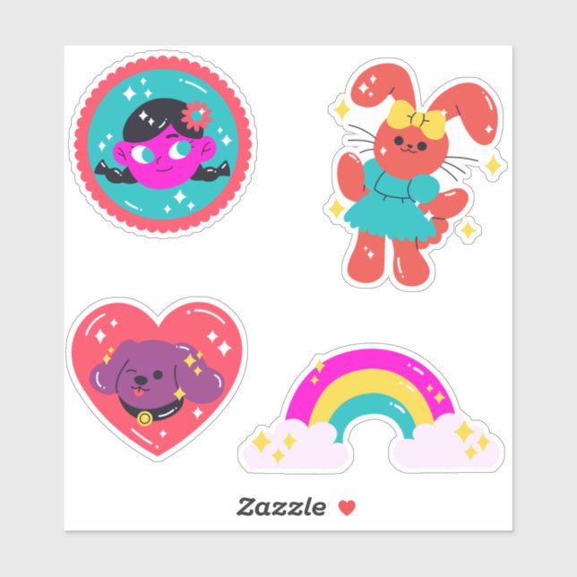 Cute Sticker (Sheet)