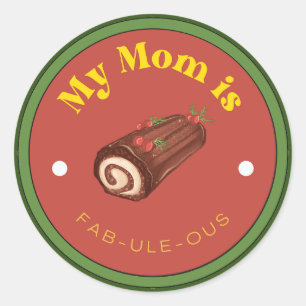 CUTE! Sticker - My Mum Is Fab-Ule-ous