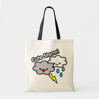 Cute Storm tote Bag
