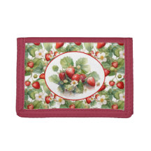 Cute Strawberries Watercolor 