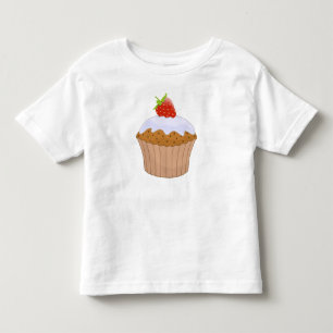 Cute Strawberry Bun Toddler T-Shirt