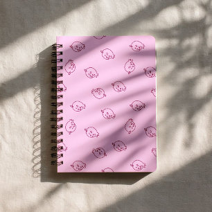 Cute Strawberry Doodles – Minimal Kawaii Pattern Planner
