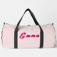Cute Strawberry Fruit Pattern Custom Name