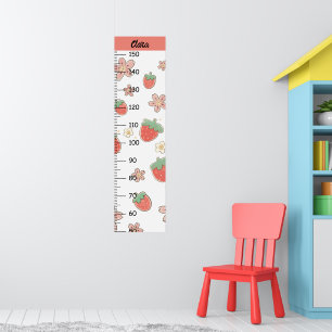Cute Strawberry Growth Chart