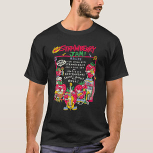 Cute Strawberry Jaw Aesthetic Strawberry Lover T-Shirt