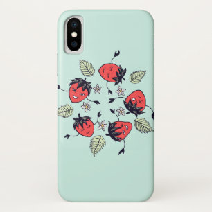 Cute Strawberry Kawaii Fruit Case-Mate iPhone Case