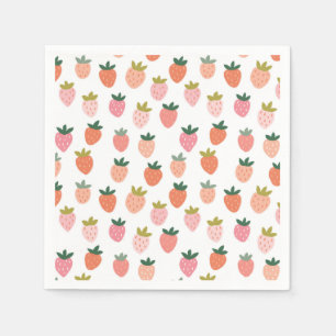 Cute Strawberry Napkin