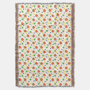 Cute Strawberry Pattern Throw Blanket