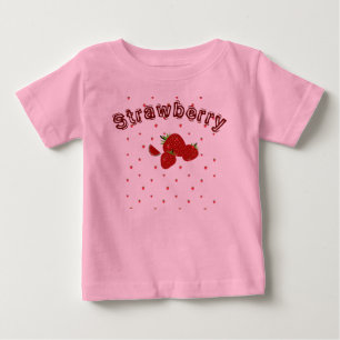Cute Strawberry  Summer Baby T-Shirt