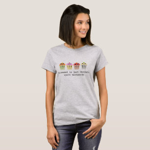 Cute 'Stressed is just Desserts spelt backwards' T-Shirt