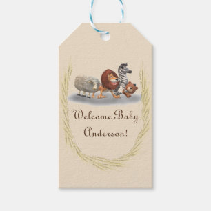 Cute Stuffed Animal Themed  Gift Tags