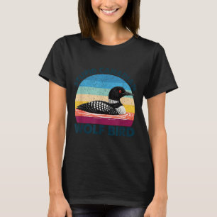 Cute Stupid Canadian Wolf Bird Sarcastic T-Shirt