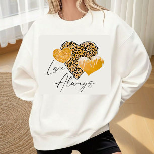 Cute & Stylish Graphic Tee with 'I Love You' Text