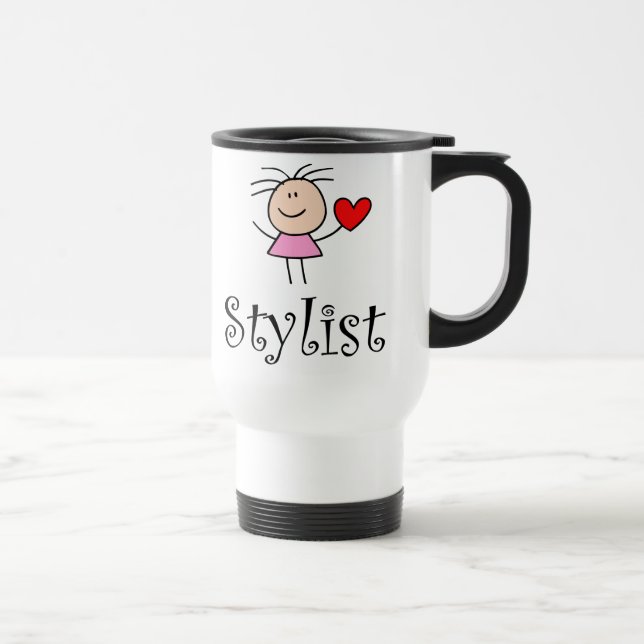 Cute Stylist Travel Mug (Right)