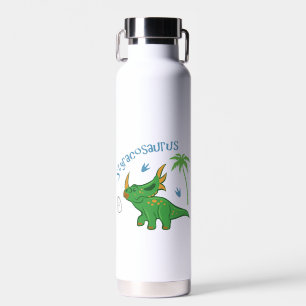 Cute Styracosaurus Water Bottle